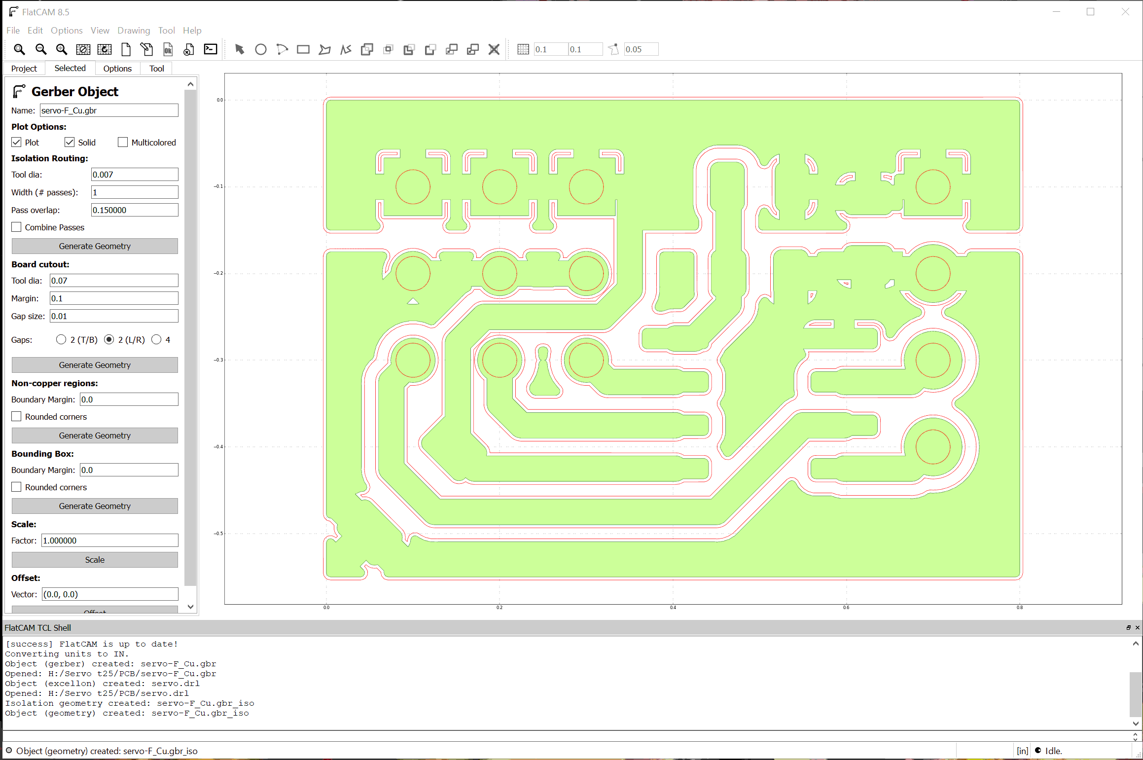 Isolation result