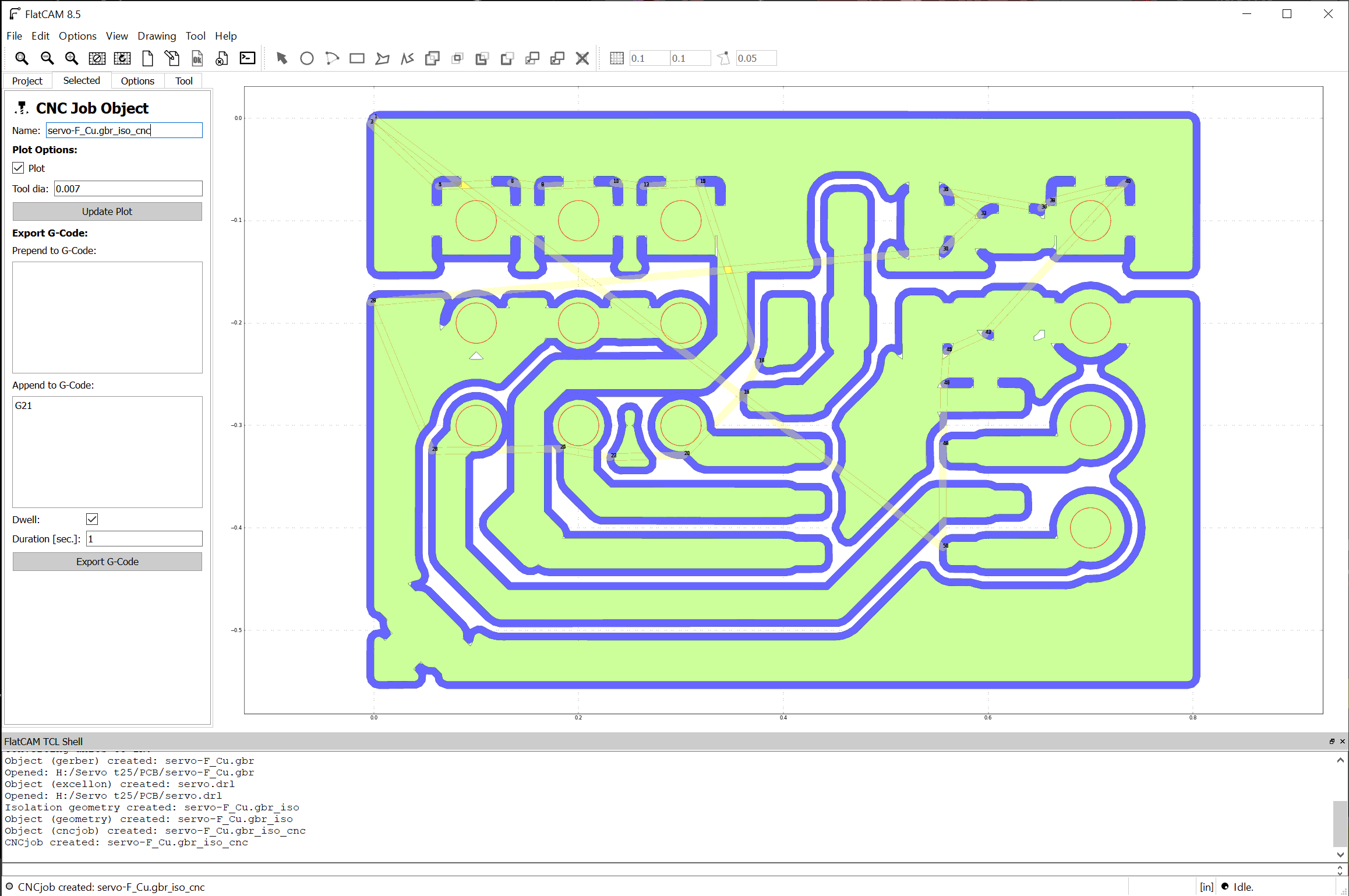 Isolation result